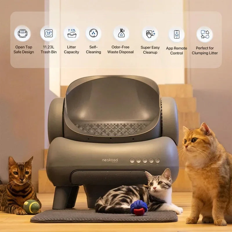Automatic Self-Cleaning Litter Box
